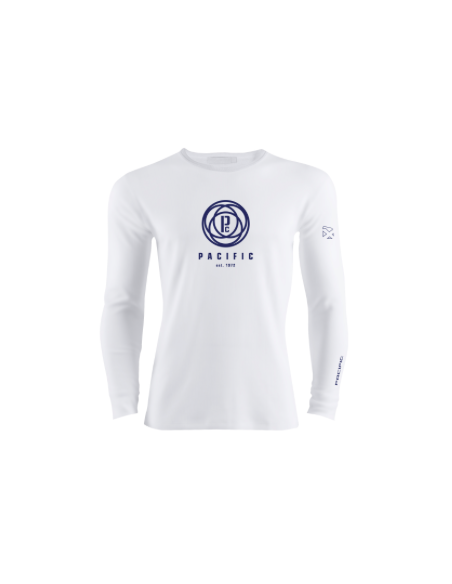 Long Sleeve Heritage – White/Navy